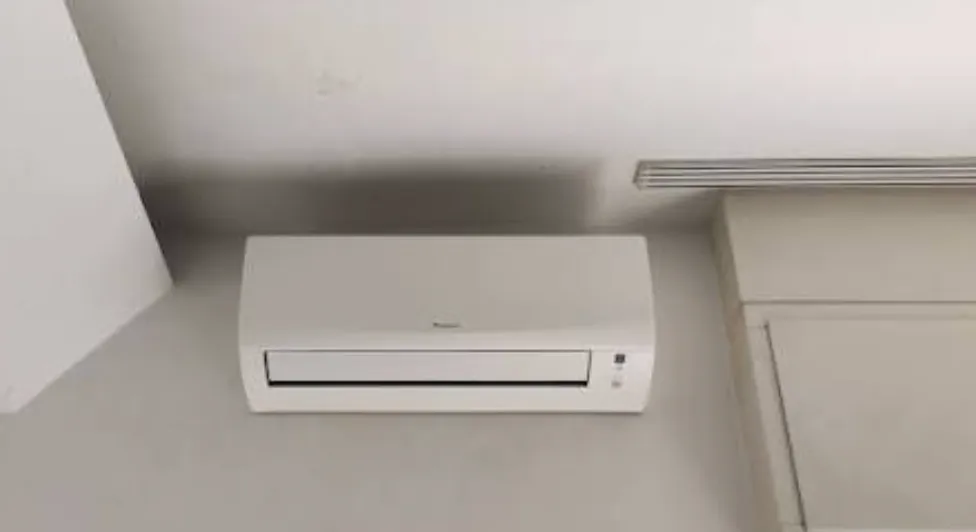 Unità interna di un climatizzatore split installata a parete